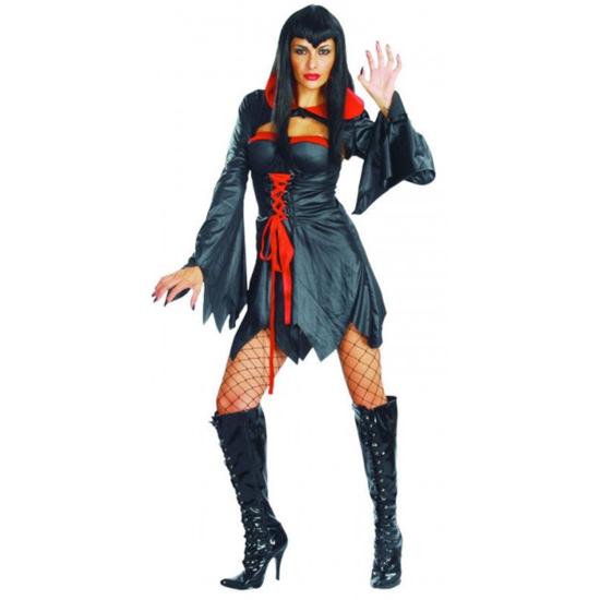 Disfraz de Vampiresa negra adulta