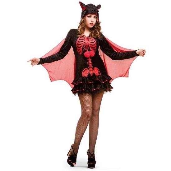 Disfraz Esqueleto Murciélago para Mujer
