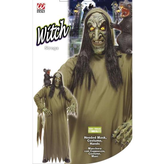 Disfraz Halloween Bruja Terror talla única adultos