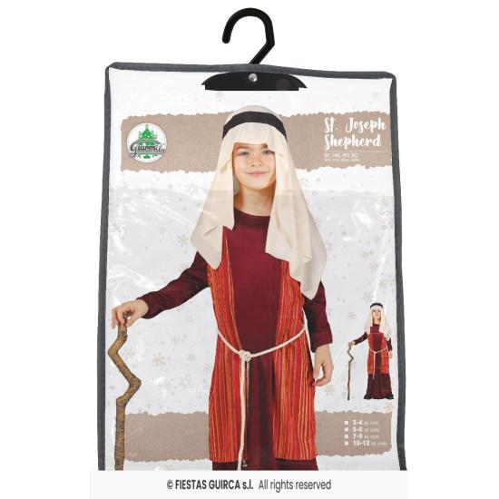 Disfraz  Hebreo Pastor Rojo infantil