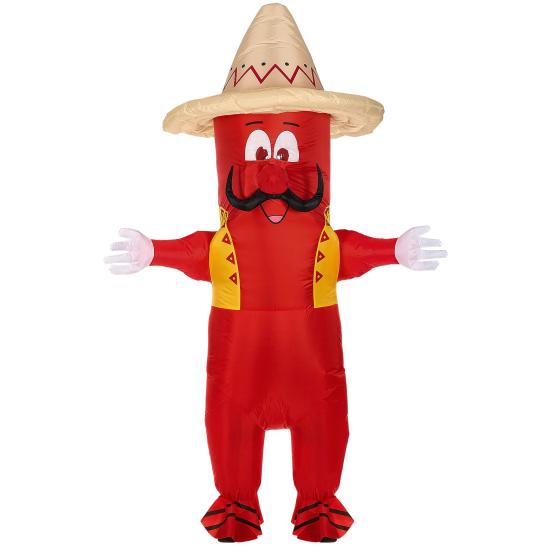 Disfraz Hinchable  Pimiento Mexicano adultos