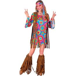 Disfraz Hippie Divertida para mujer