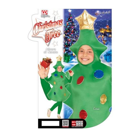 Disfraz  de Arbol de Navidad infantil