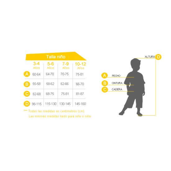 Disfraz  de Arbol de Navidad infantil