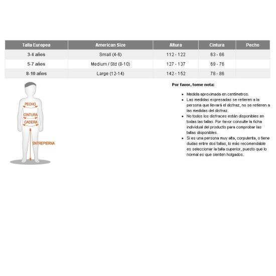 Disfraz Fantasma Terror Luminoso infantil