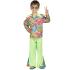 Disfraz infantil Hippie Flower Verde .