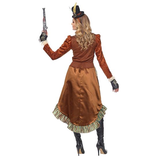Disfraz Lady Steampunk Retro. adulta