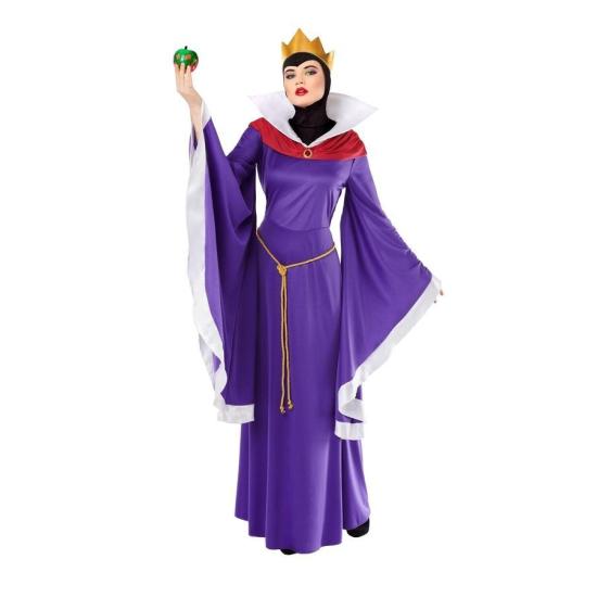 Disfraz Madrastra Morado Adulto – Reina Malvada de Cuento