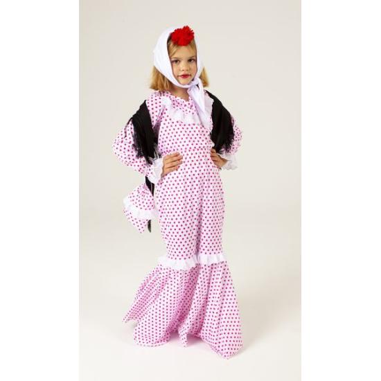 Disfraz Madrileña Lujo talla niña