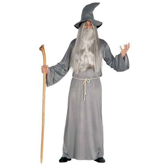 Disfraz Mago Gris Tierra Media Gandalf  para Adulto