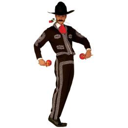 Disfraz de Mariachi para Hombre – Traje Mexicano Tradicional