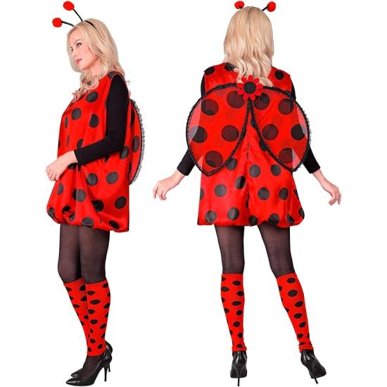 Disfraz mariquita, disfraz de animal para carnaval, fiestas tematicas adulta