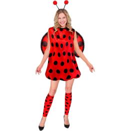 Disfraz mariquita, disfraz de animal para carnaval, fiestas tematicas adulta