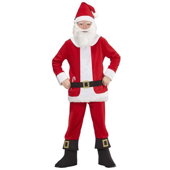 Disfraz Papá Noel con Barba infantil