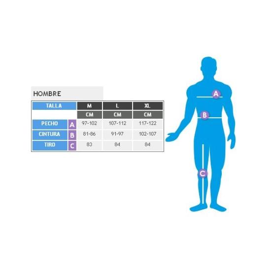 Disfraz adulto Papá Noel Profesional talla M