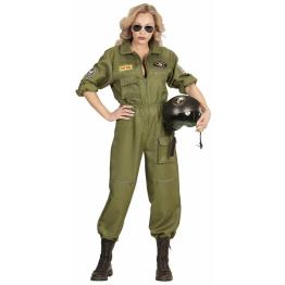 Disfraz Piloto de Combate Instructora Top Gun para Mujer