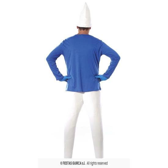 Disfraz Pitufo Enaníto Azul adulto