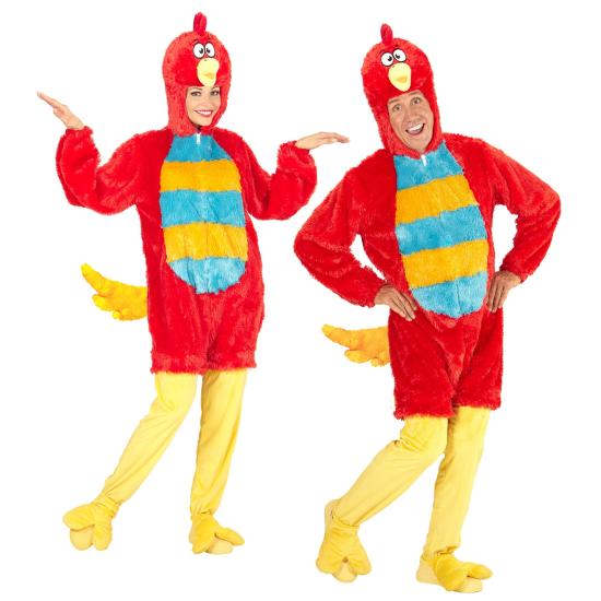 Disfraz Pájaro Rojo Fiesta para adultos