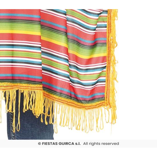 Disfraz Poncho Mexicano talla infantil