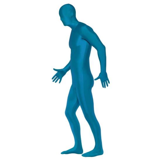 Disfraz Segunda Piel Azul Adulto