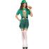 Disfraz Sexy Señorita San Patricio Vestido para Mujer
