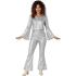 Disfraz Silver Disco para Mujer