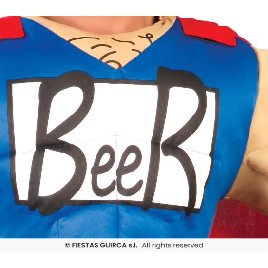 Disfraz Super Cervecero Man