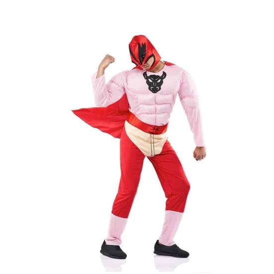 Disfraz Superhéroe Capitán Spanish para Adulto talla 52