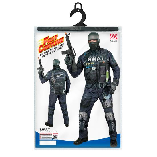 Disfraz SWAT Adulto – Fast Costume (traje completo)