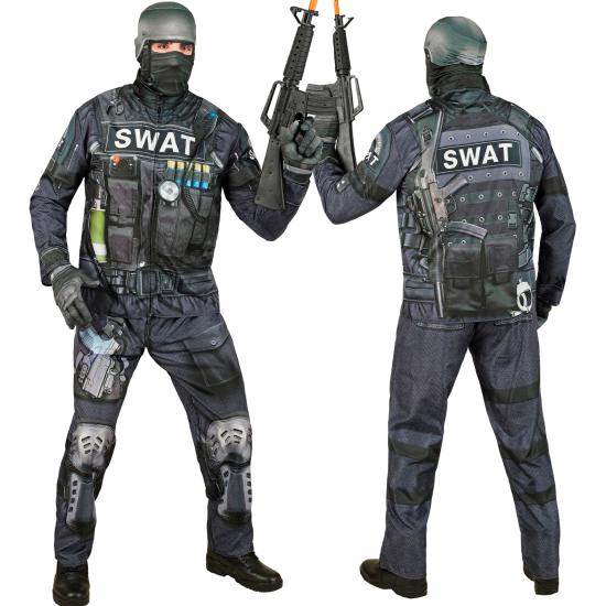 Disfraz SWAT Adulto – Fast Costume (traje completo)