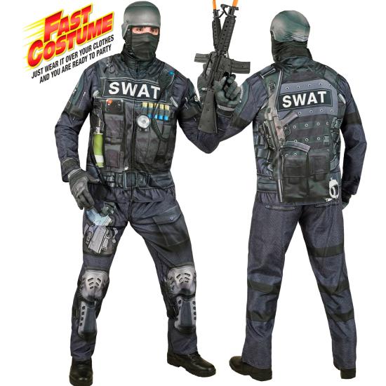 Disfraz SWAT Adulto – Fast Costume (traje completo)