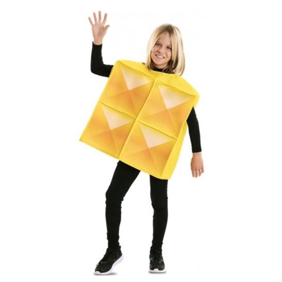 Disfraz Tetris Amarillo para niños