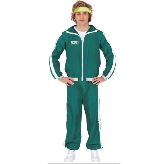 Disfraz Juego del Calamar Jugador para hombre