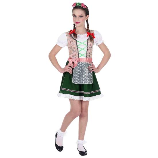 Disfraz Tirolesa Bávara de niña