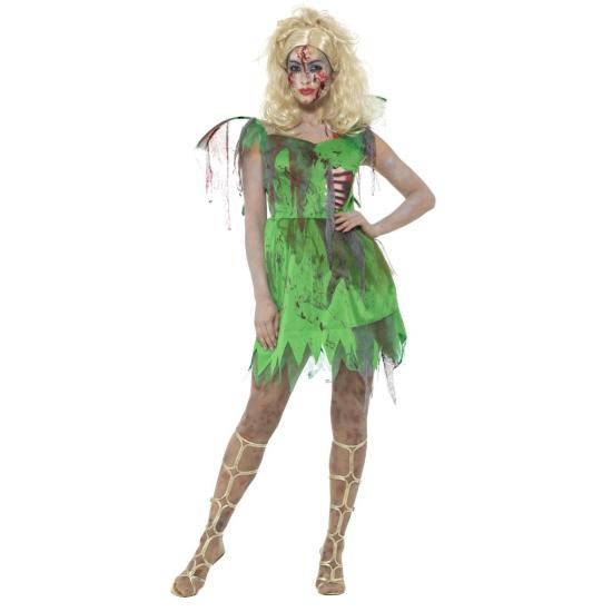 Disfraz Zombi Hada Campanilla adulta