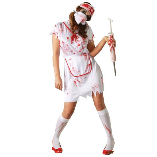 Disfraz Halloween enfermera zombie talla  42-44