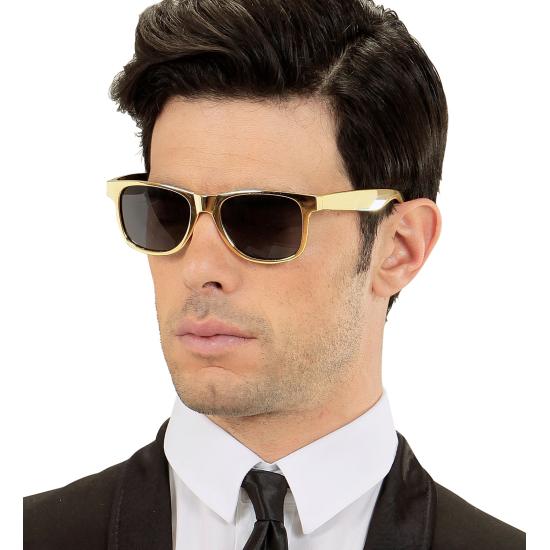 Gafas de Disfraz Plateadas y Doradas Fiesta