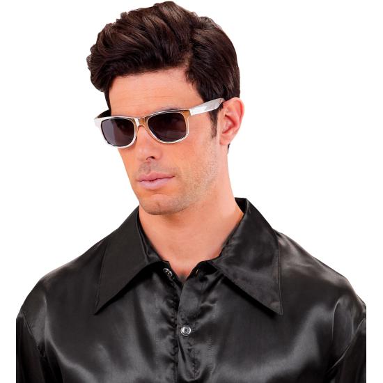 Gafas de Disfraz Plateadas y Doradas Fiesta