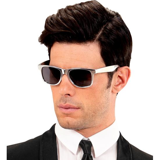 Gafas de Disfraz Plateadas y Doradas Fiesta