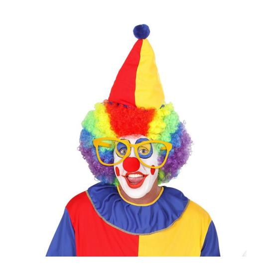 Gafas de payaso Maxi gigantes amarillas