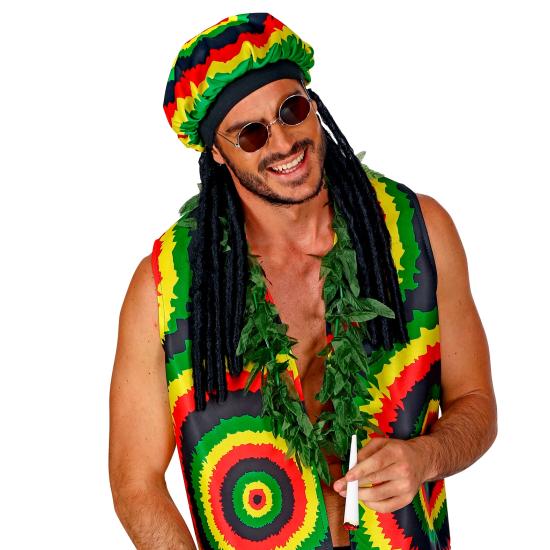 Gorro de Jamaicano con rastas