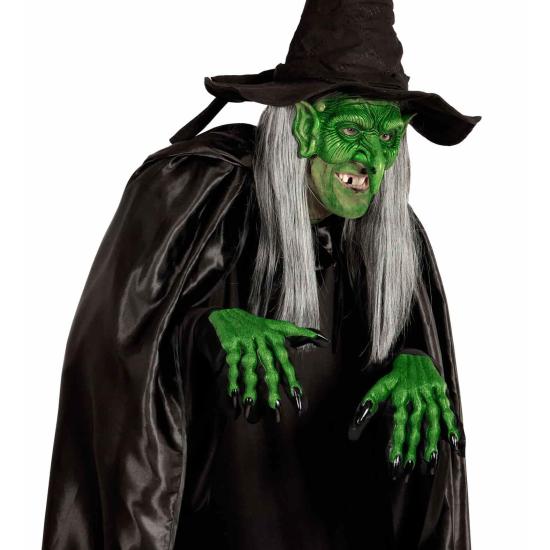 Guantes 3D Verdes para disfraces de terror