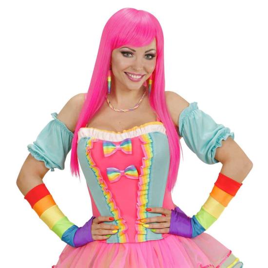 Guantes Sin Dedos Arcoiris