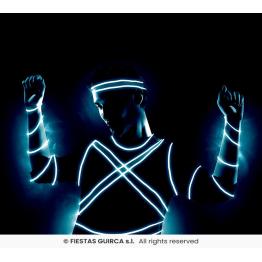 Hilo LED 5 Metros – Blanco y Azul