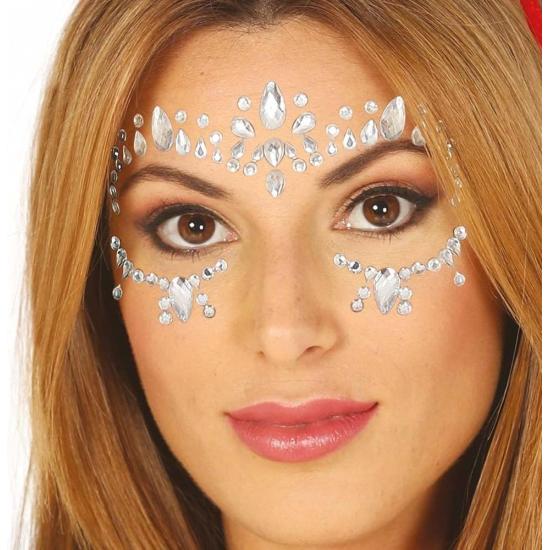 Joyas Faciales, Colores Surtidos, Pack de 100
