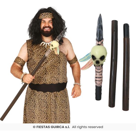 Lanza Indígena 120 cm Desmontable - Accesorio de Disfraz