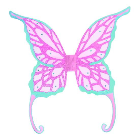 Maxi Alas Fantasía con Pedrería y Purpurina 99 x84 cms