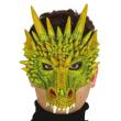 Media Mascara  Dragón Foam Verde