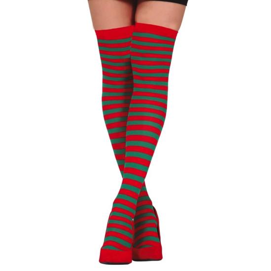 Medias Verdes y Rojas adultas