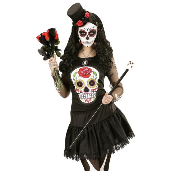 Mini sombrero  Tul y 4 Rosas